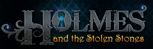Holmes and the stolen stones logo